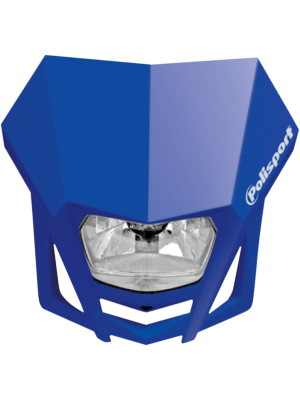 Универсална маска с фар Polisport LMX 12V/35W - Blue